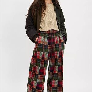 NWOT Fillipa Belted Wide-Leg Trousers(XS)(CURRENT)(SAMPLE PIECE)